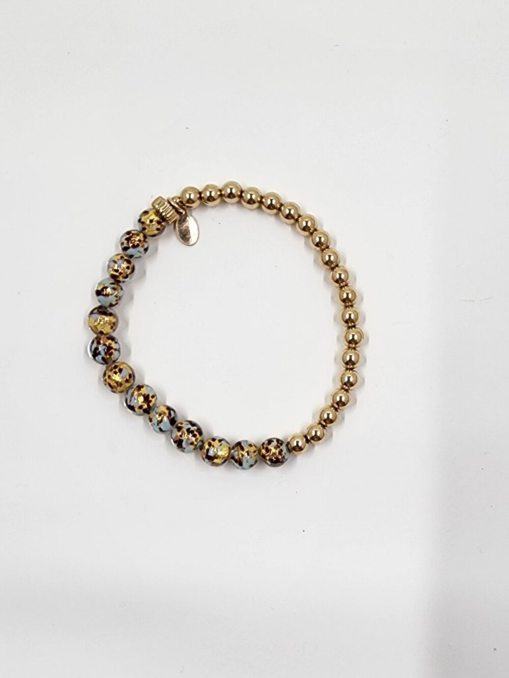 The Lace Project Beaded Stretch Bracelet